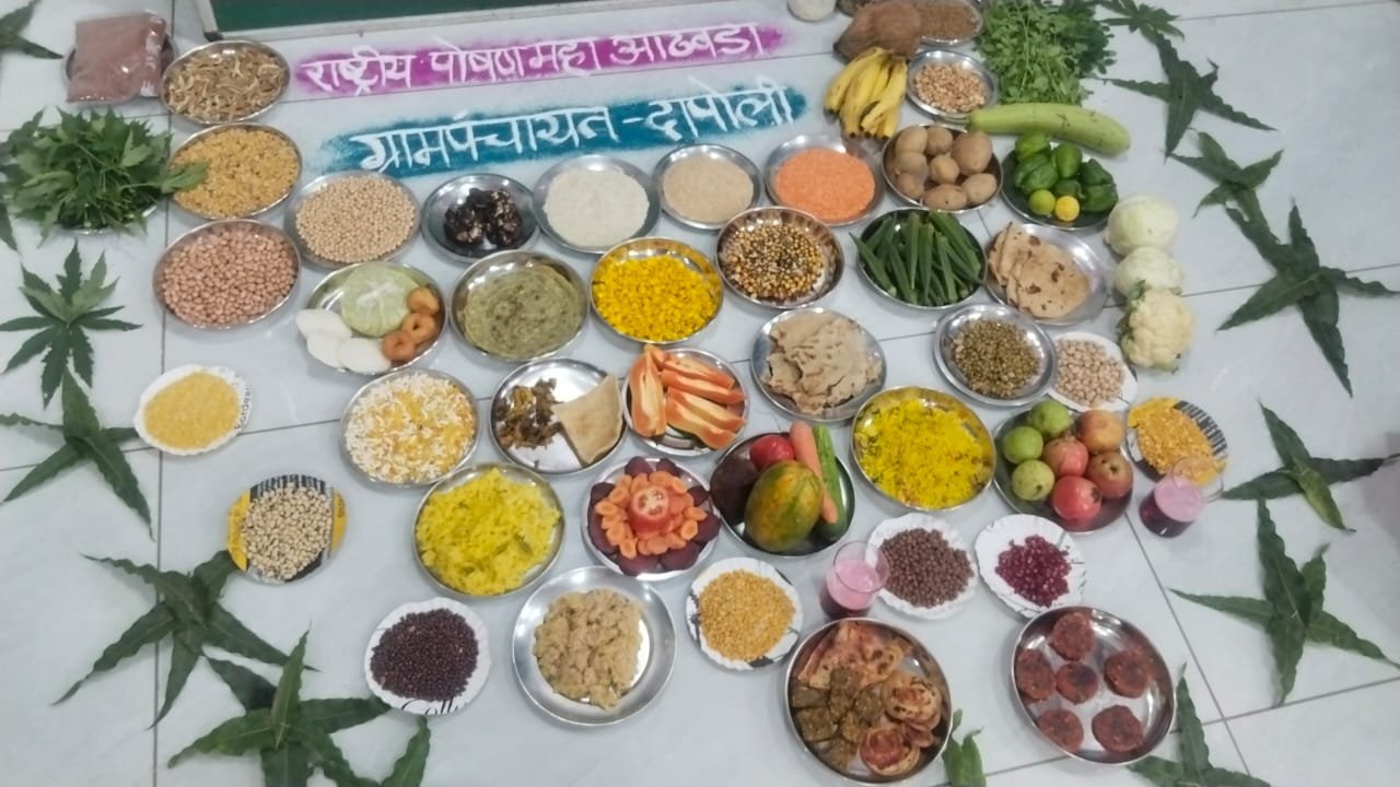 राष्ट्रीय पोषण महाअभियान – पोषण आहार प्रदर्शन